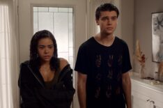 Antonia Gentry as Ginny Miller, Felix Mallard as Marcus Baker in 'Ginny & Georgia' Season 3