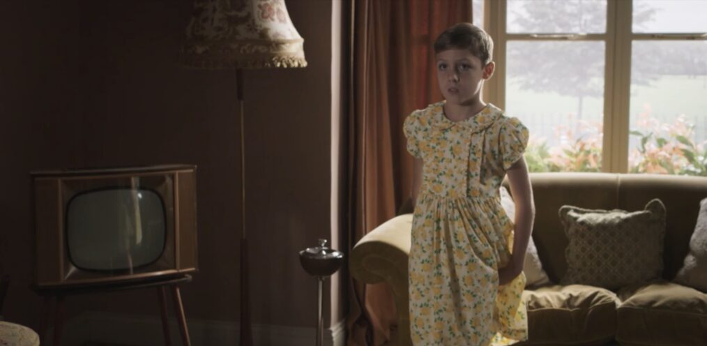 Carter-Jae O’Neil as David Keating, Geordie Keating's son in 'Grantchester' Season 10 Episode 2