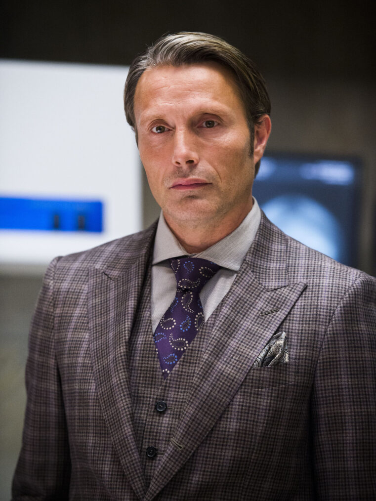 Mads Mikkelsen as Hannibal Lecter in 'Hannibal'