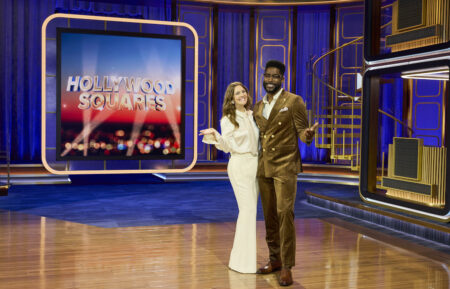 Drew Barrymore and Nate Burleson — 'Hollywood Squares'