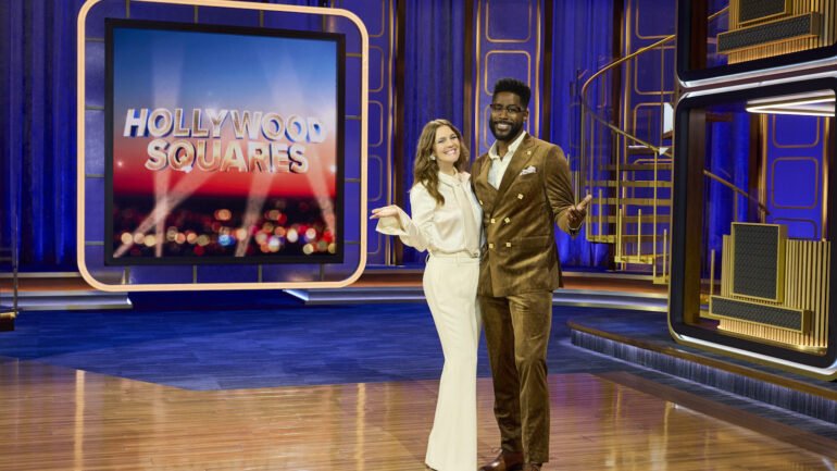 Drew Barrymore and Nate Burleson — 'Hollywood Squares'