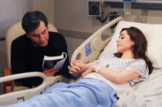 Radnor as Ted Mosby and Cristin Milioti as Tracy McConnell in 'How I Met Your Mother'