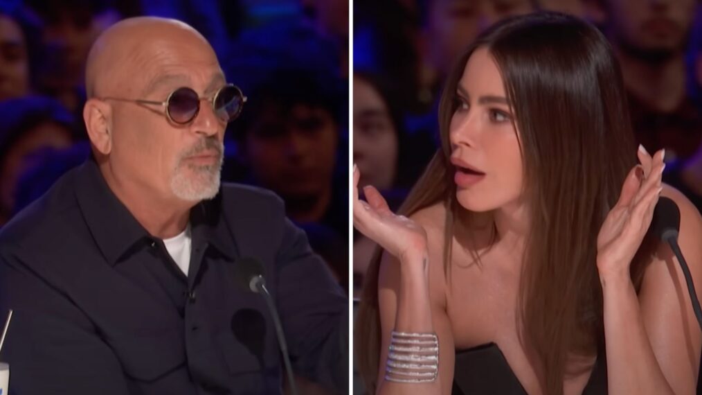 Howie Mandel and Sofia Vergara