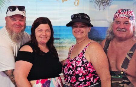 Bruce Mitchell and his family from 'Swamp People'