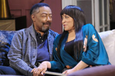 James Reynolds and Jackee Harry as Abe and Paulina on 'Days of Our Lives'