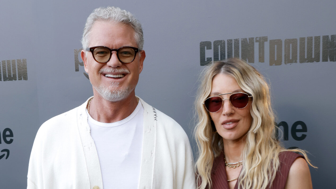 Eric Dane and Janell Shirtcliff attend the