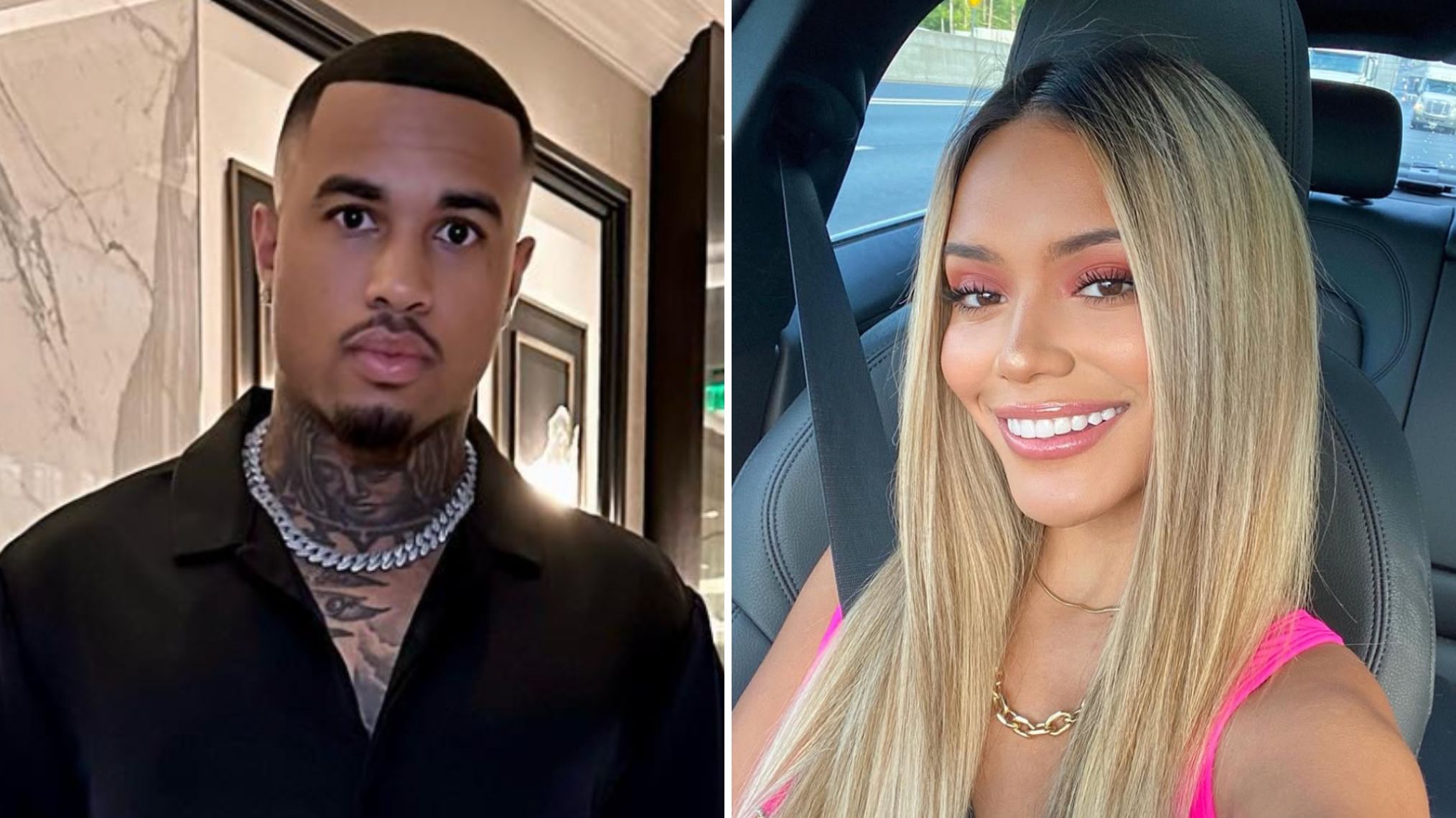 Jeff Christian and Nadjha Day of 'Love Island USA'