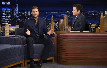 Jensen Ackles and Jimmy Fallon — 