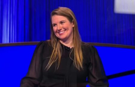 Jeopardy! contestant Bevin Blaber on the game show on June 19, 2025