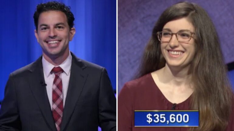 Jeopardy! Jason Singer and Susan McMillan, married couple on the game show