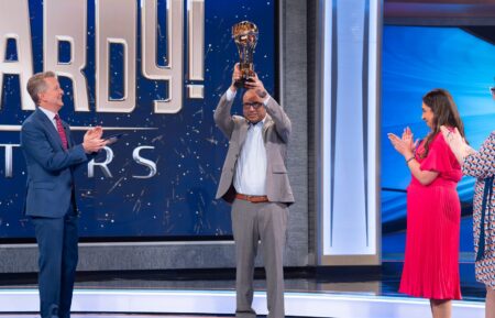 JEOPARDY! MASTERS - “The Finals” - Hosted by Ken Jennings, top-ranked contestants compete for the $500,000 grand prize. The finals feature Yogesh Raut, Victoria Groce and Juveria Zaheer. WEDNESDAY, JUNE 4 (9:00-10:00 p.m. EDT) on ABC. (Disney/Christopher Willard)