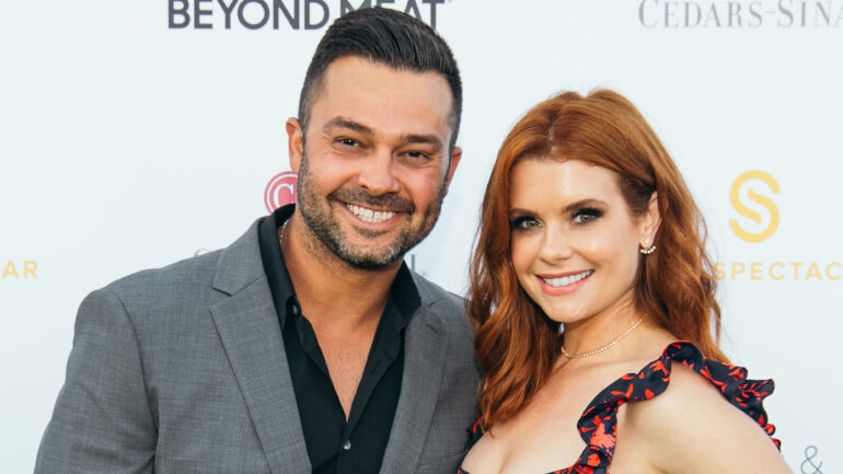 Nick Swisher and Joanna Garcia attend the Cedars-Sinai and Sports Spectacular's 34th Annual Gala at The Compound