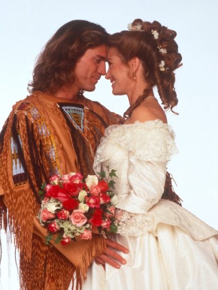 Joe Lando, Jane Seymour as Sully and Michaela on 'Dr. Quinn, MEdicine Woman'