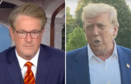Joe Scarborough and Donald Trump