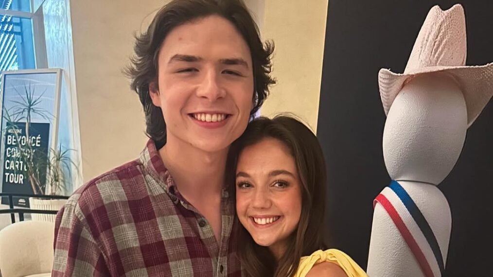 John Foster and Brooklyn Bourque