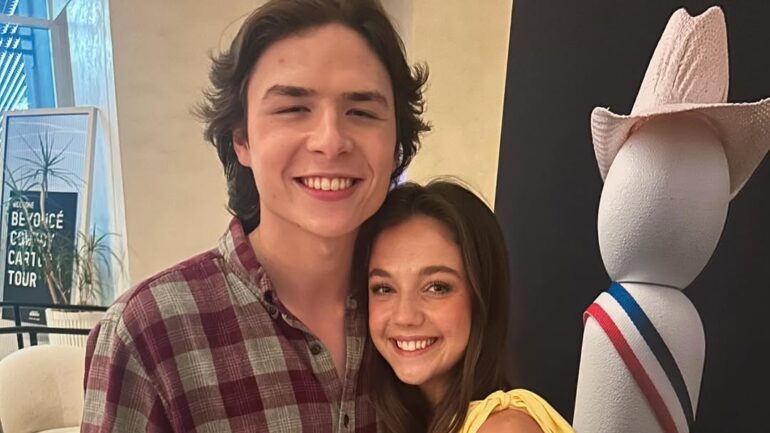 John Foster and Brooklyn Bourque