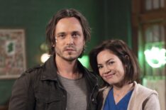 Jonathan Jackson and Rebecca Herbst as Lucky and Elizabeth on 'General Hospital'