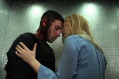 Jon Bernthal and Deborah Ann Woll in The Punisher