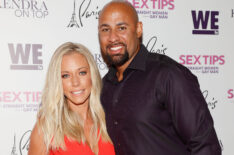 Kendra Wilkinson and Hank Baskett arrive at the premiere celebration for WE tv's 'Kendra on Top'