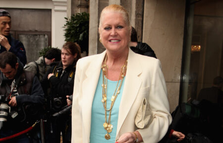 Kim Woodburn arrives for the TRIC (Television and Radio Industry Club) Awards