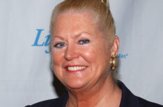 Kim Woodburn from 'How Clean Is Your House?' arrives to the Lifetime Television's Upfront