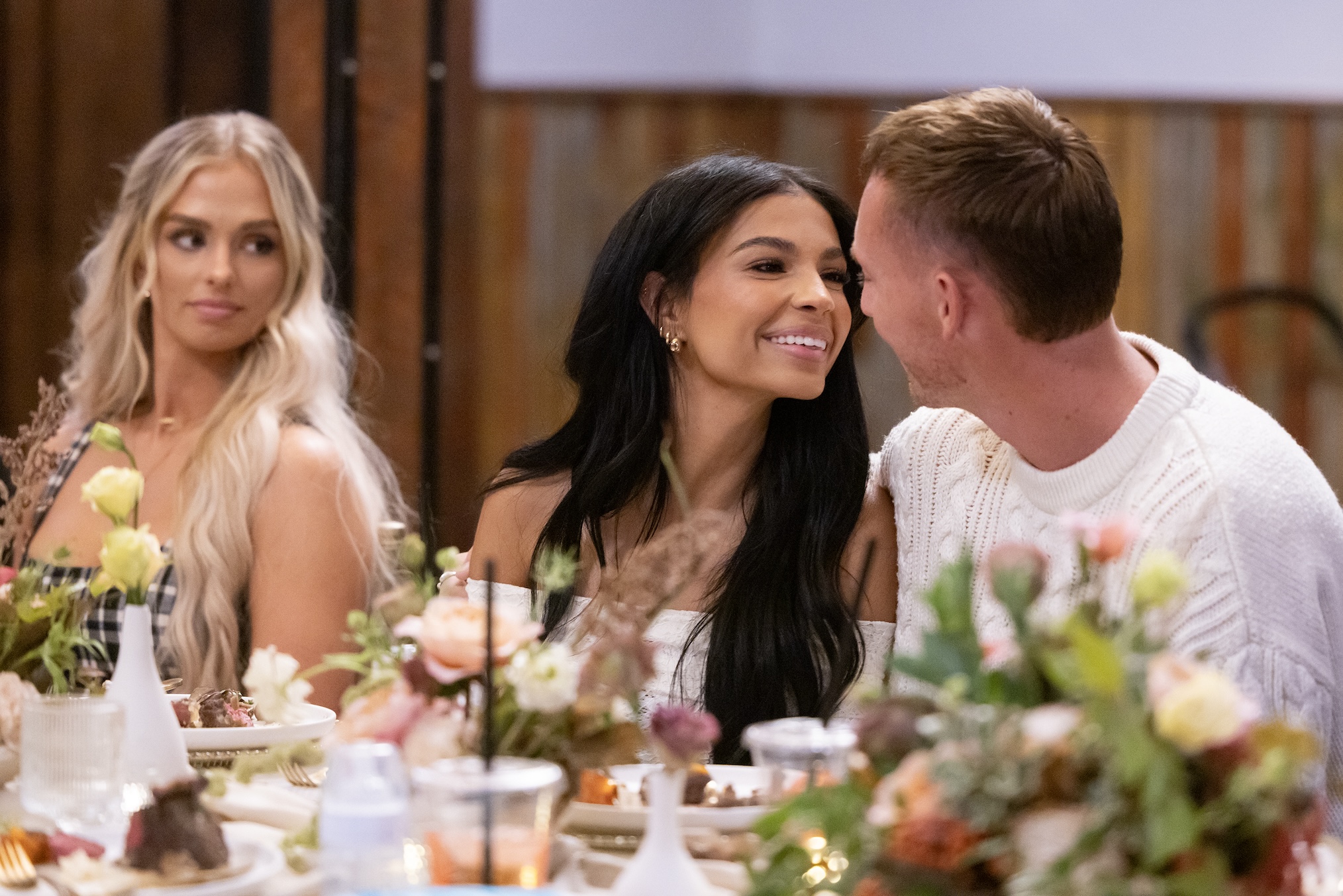 Miranda McWhorter, Layla Taylor, and Cameron Jolley in 'The Secret Lives of Mormon Wives' Season 2