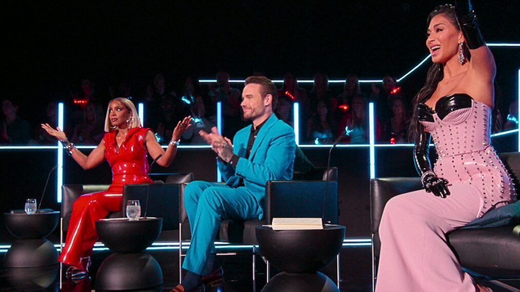 Building the Band - Kelly Rowland, Liam Payne, Nicole Scherzinger in episode 110 of Building The Band