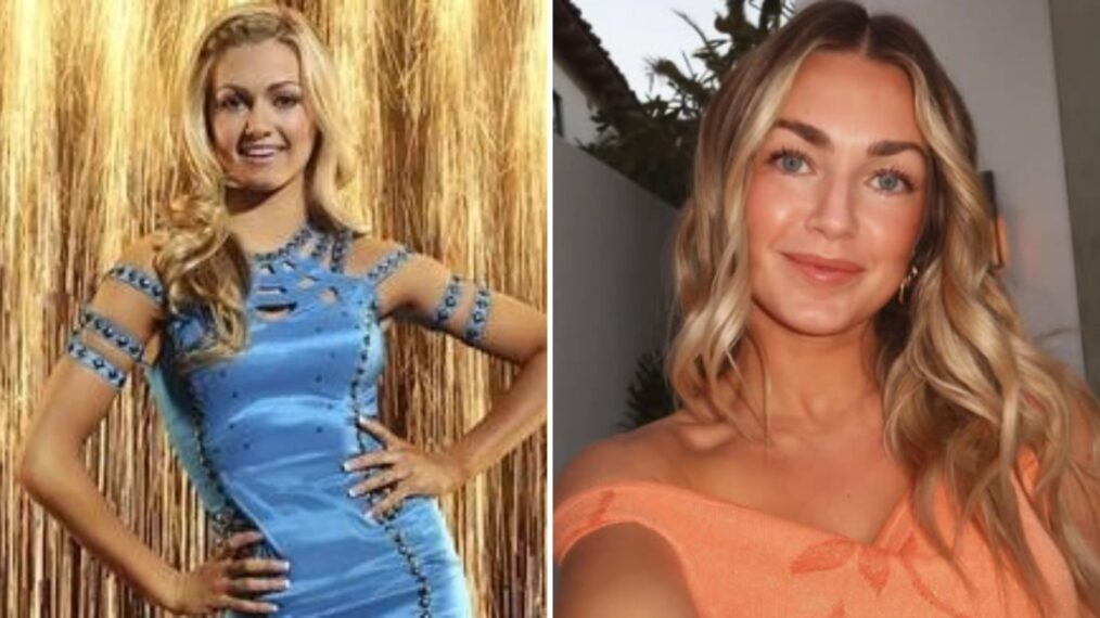 Lindsay Arnold in 2013 and 2025