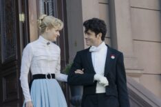 Louisa Jacobson and Harry Richardson in The Gilded Age