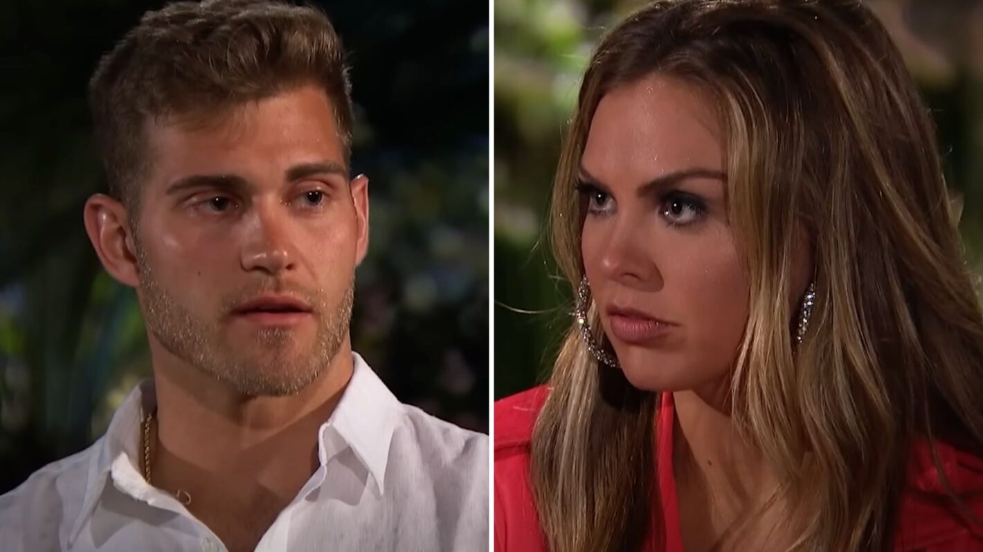 Luke Parker and Hannah Brown on 'The Bachelorette' Season 15