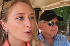 Pat Sajak Gets 'Annoyed' By Daughter Maggie During Golf Outing – See Video