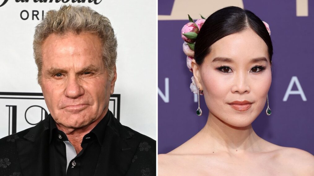 Martin Kove and Alicia Hannah-Kim
