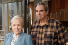 Kathy Bates as Matty and Beau Bridges as Senior in 'Matlock' Season 1