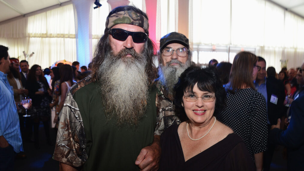 Phil Robertson and Miss Kay Robertson attend A&E Networks 2012 Upfront at Lincoln Center