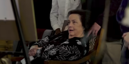 Miss Kay Robertson at Phil Robertson's funeral