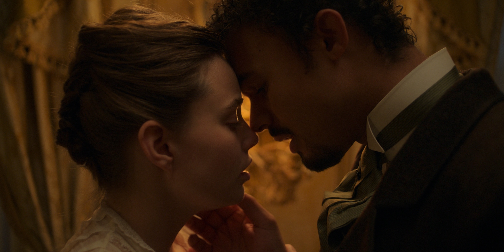 Nan and Guy in The Buccaneers Season 1