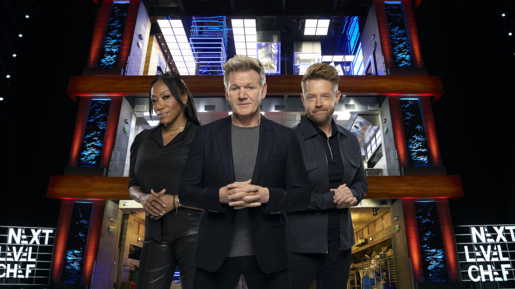 Mentor Nyesha Arrington, Mentor/Executive Producer Gordon Ramsay and Mentor Richard Blais — 'Next Level Chef'