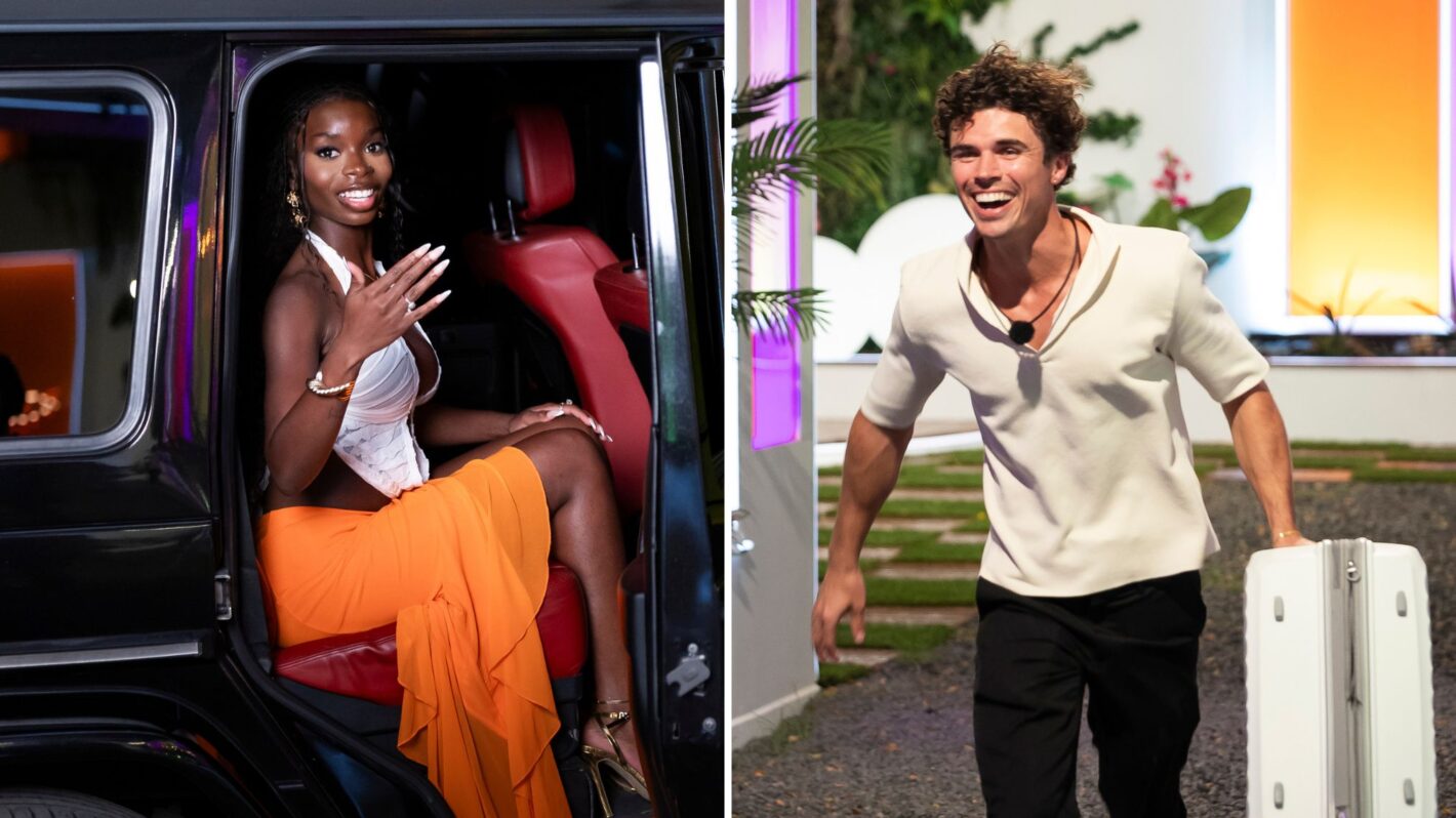 Olandria and Nic on 'Love Island USA' Season 7