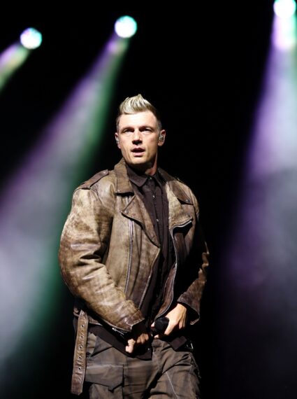 Nick Carter of Backstreet Boys performs at the Palomino Stage during the 2025 Stagecoach Festival