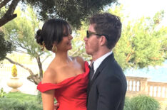 Nina Dobrev and Shaun White at Michael Trevino's wedding