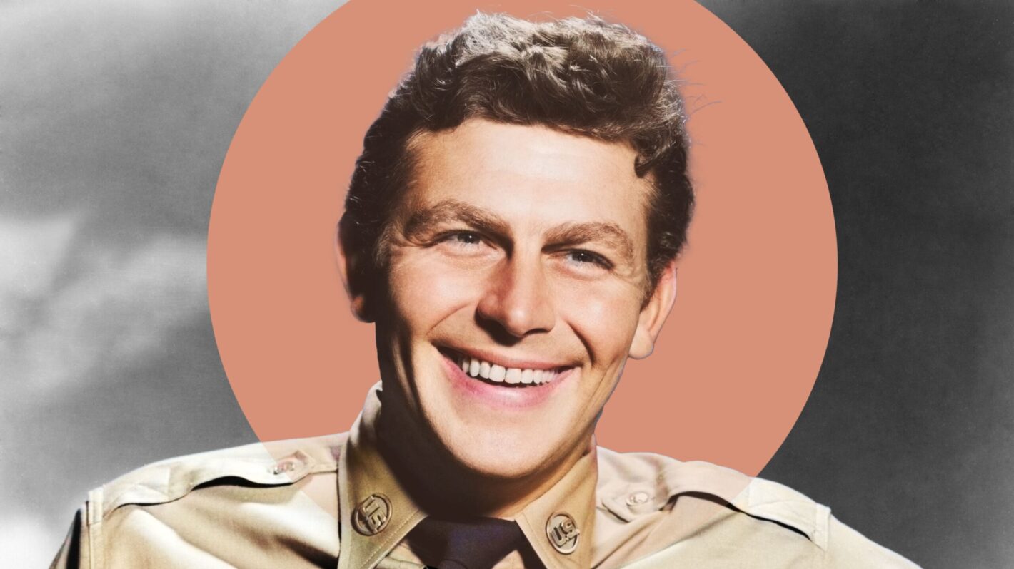 Andy Griffith in NO TIME FOR SERGEANTS colorized graphic