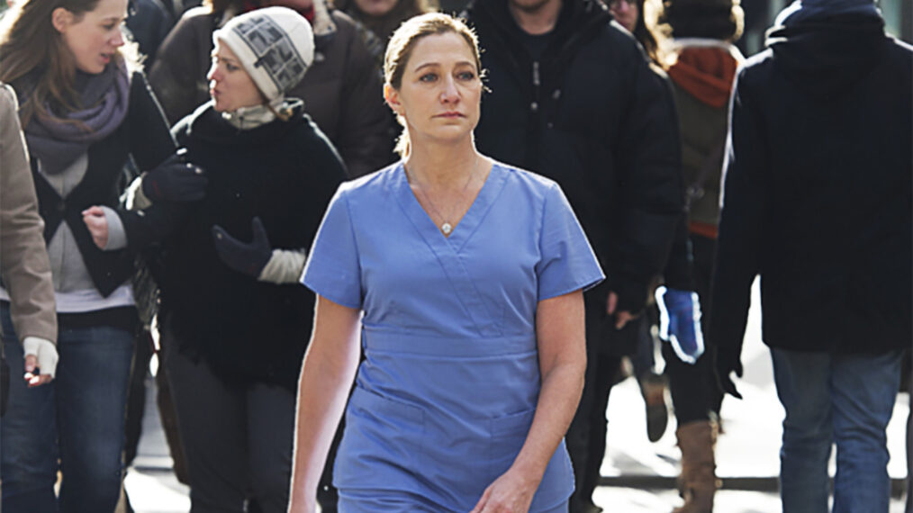 Edie Falco as Jackie Peyton on 'Nurse Jackie'