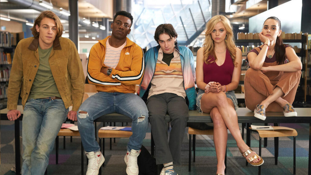 Cast members of 'One of Us Is Lying'