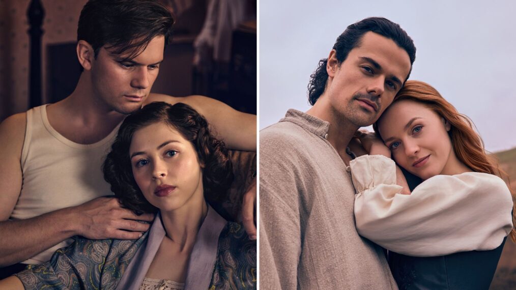 Jeremy Irvine, Hermione Corfield, Jamie Roy, and Harriet Slater for 'Outlander: Blood of My Blood'