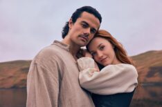 Jamie Roy and Harriet Slater in 'Outlander: Blood of my Blood' Season 1