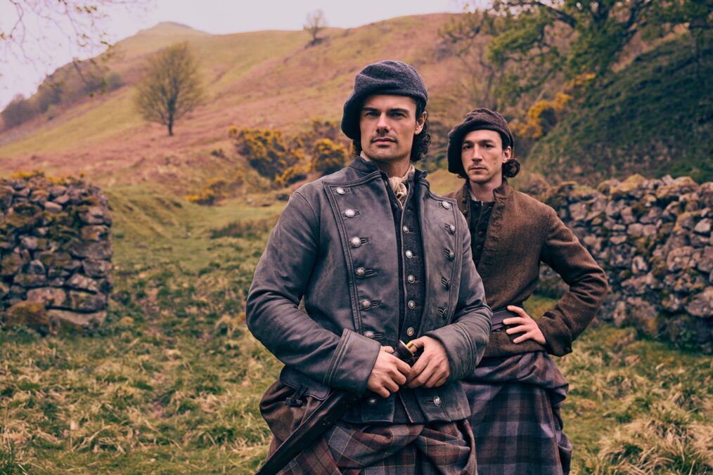 Jamie Roy and Rory Alexander in 'Outlander: Blood of my Blood' Season 1