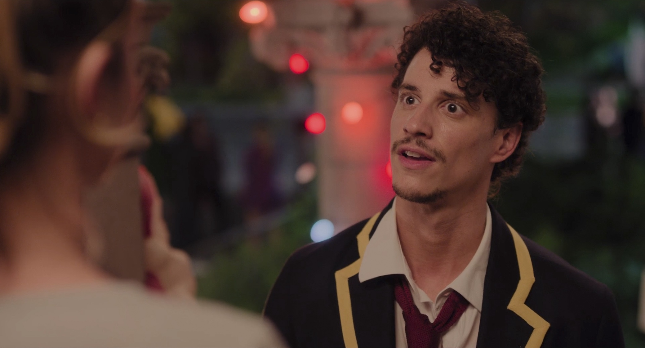Adam DiMarco as Peter in 'Overcompensating' Season 1.