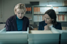 Bea Metcalf (Laura Fraser) and Patience Evans (Ella Maisy Purvis) in 'Patience' on PBS