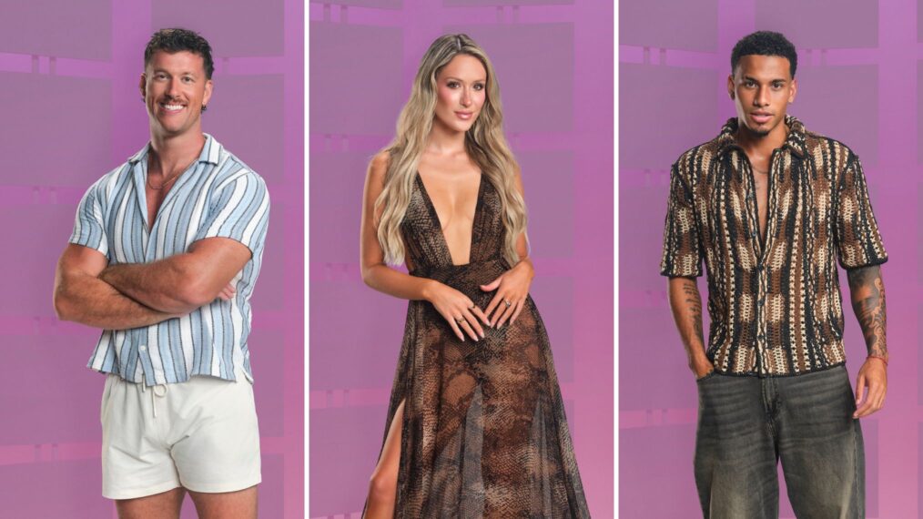 Clayton Echard, Rachel Recchia and Louis Russell of 'Perfect Match' Season 3