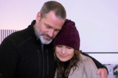 Peter Hermann and Mariska Hargitay in 'My Mom Jayne'